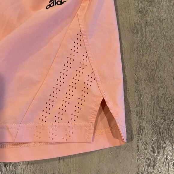 Adidas shorts, size Small.  Beautiful peach color, NWOT - Picture 2 of 6